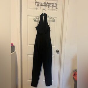 Lita Elegant Black Halter Jumpsuit
